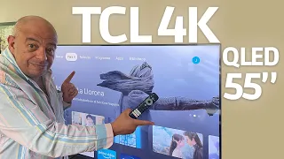 Pantalla TCL 55" con Google TV: mira todo lo que ofrece