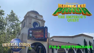 Kung Fu Panda: The Emperor's Quest (Universal Studios Hollywood) Full Ridethrough