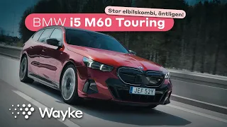 PROVKÖRNING av BMW i5 M60 Touring