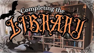 COMPLETING THE LIBRARY | bookshelf reorganisation and transformation