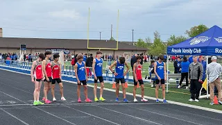 2024 Mudsock HSE vs. Fishers Boys 1600m