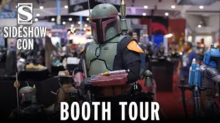Hot Toys The Book of Boba Fett & The Mandalorian Booth Tour | Sideshow Con SDCC 2022