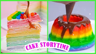 💞 Cake Storytime 🤔 AITA For Refusing To Cook For My Wife 😪 Most Satisfying Rainbow Cake