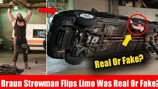 Braun Strowman Flips Limousine was 'REAL' OR 'FAKE'? WWE Monday Night Raw 14/1/19 highlights!