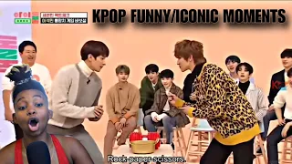 KPOP'S MOST ICONIC & FUNNIEST MOMENTS TO CURE OUR DEPRESSION | REACTION