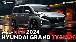 2024 Hyundai Starex Revealed - Raises The Bar For Ultra-Luxury Minivans !!