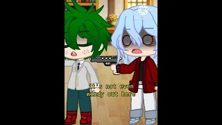 "Gun in front and the back" meme MHA/BNHA (Gacha club) • CookieKittyKat • #gaming #gachaclub #gacha