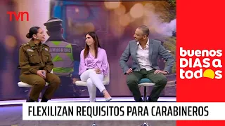 Para incentivar la postulación: Flexibilizan requisitos para ser carabineros | Buenos días a todos