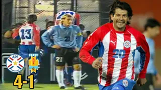 Paraguay 4 vs 1 Uruguay | Eliminatorias al Mundial 2006 (Relato Rubén Darío)