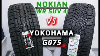 Yokohama G075 vs Nokian WR SUV 4 /// скандинавская или европейская?