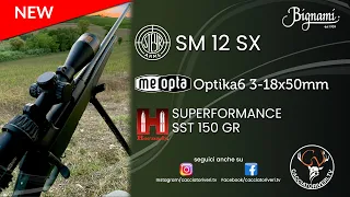 Steyr SM12 SX Cal.308 Win. - Meopta MeoPro OPTIKA6 3-18x50mm - Hornady Superformance SST 150gr