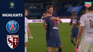 PARIS SAINT-GERMAIN - FC METZ(1 - 0 ) - Highlights - (PARIS SG - FC METZ) / 2020-2021