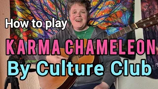 Karma Chameleon | Culture Club | Guitar Tutorial