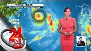 Posibleng lumabas ng PAR ang Bagyong Falcon bukas ng hapon o gabi; patuloy namang... | 24 Oras