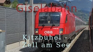 Führerstandsmitfahrt Giselabahn Kitzbühel - Zell am See [HD] - Cab Ride - ÖBB 1116