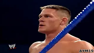 John Cena & Chris Benoit vs Brock Lesnar,Rhyno,Matt Morgan SmackDown! 1/22/2004 Highlights
