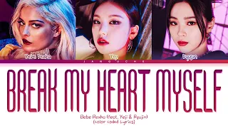 Bebe Rexha - "Break My Heart Myself (feat. YEJI & RYUJIN of ITZY)" (Color Coded Lyrics)