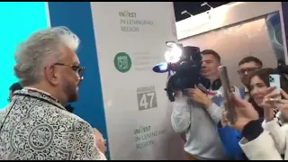 “Киркоров проигнорировал вопрос о «спецоперации» .акое трусливое существо. 15 06 2022