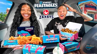 TRYING THE VIRAL ZAXBY'S MR. BEAST MEAL!