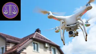 Flying drones and private property rights