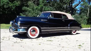 1942 Buick Super Convertible Model 56C Series 50 in Black & Ride on My Car Story with Lou Costabile