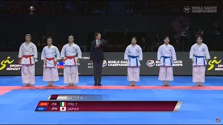 Italy vs Japan | Final Female Kata Team | World Championships Budapest 2023