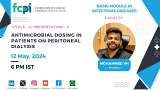 Antimicrobial Dosing in Patients on Peritoneal Dialysis