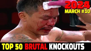 2023年3月世界中の格闘技 Brutal 50 KO集 #9 (ムエタイ・MMA ・キックボクシング・ボクシング)