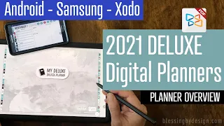 Introducing My 2021 Deluxe Digital Planner | Samsung Galaxy Tablet S7+ | Xodo App