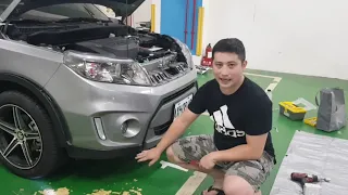 Suzuki Vitara DIY Front Bumper Garnish