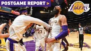 Postgame Report: Tyson Chandler's Block Seals Lakers 107-106 Win Over Atlanta