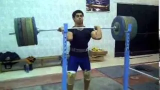 Mohamed Ehab 212kg Front Squat