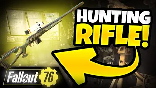 HUNTING RIFLE - Full Guide - Location, Plan, Mods, Stats, Legendary - Fallout 76