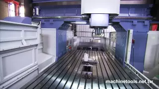 Double Column Machining Center - HD Video produced by 聖僑資訊 S&J Corp