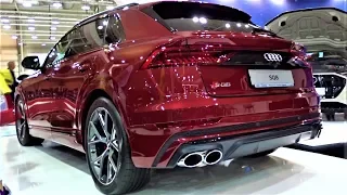 AUDI SQ8 TDI Quattro SUV Red Matador - Interior, Exterior - Sofia Motor Show