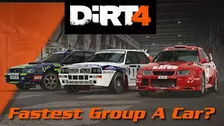 DiRT 4 - Power Stages: What's the Fastest Group A Car? [Episode 8]