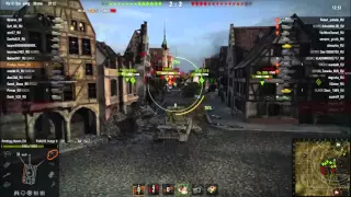 World of Tanks FV4005 Stage II   6 Kills   9,2K Damage Map Siegfried Line WoT Ace tanker