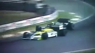 Best F1 overtake ever?....Nelson Piquet vs Senna