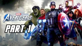 Marvel's Avengers - Gameplay Walkthrough Part 1 (No Commentary, PS4 PRO)