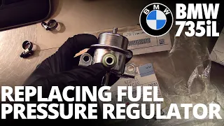 BMW 735iL / 535i E32/E34 Fuel Pressure Regulator Replacement