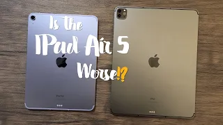 BEWARE! The M1 Chip is SLOWER on iPad Air 5 vs iPad Pro 2021