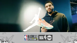 Jayson Tatum Unveils his new Signature Shoe | NBA on TNT