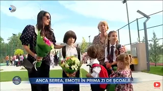 Stirile Kanal D (05.09.2022) - Anca Serea, emotii in prima zi de scoala | Editie de pranz