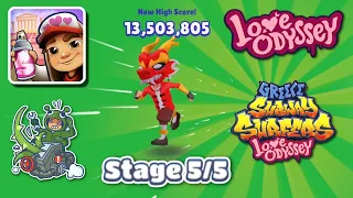 Subway Surfers Greece 2024 - No Floor Challenge STAGE 5/5 (Dragon) & My New High Score FULL GAMEPLAY