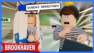 @CatFer POLICIA y LOKI LADRÓN en BROOKHAVEN - Roblox YoSoyLoki