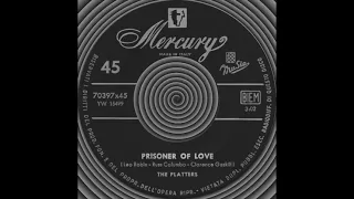 PRISONER OF LOVE, The Platters, (Rare) (Mercury #70397) 1958