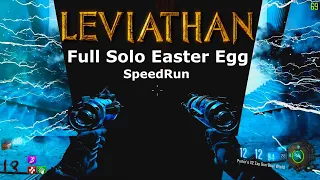 Leviathan Full Solo Easter Egg Speed Run Black Ops 3