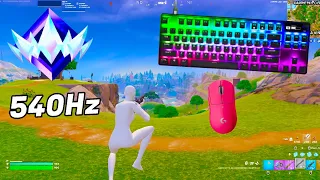 SteelSeries Apex Pro TKL ASMR 😴 Solo Gameplay 🏆 Satisfying Keyboard Fortnite 360 FPS 4K