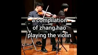 ZHANG HAO (장하오) BOYS PLANET PLAYING THE VIOLIN (MINI COMPILATION)