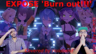 [Velo City reacts] EXPOSE 'Burn out!!!' Covered by Holoband